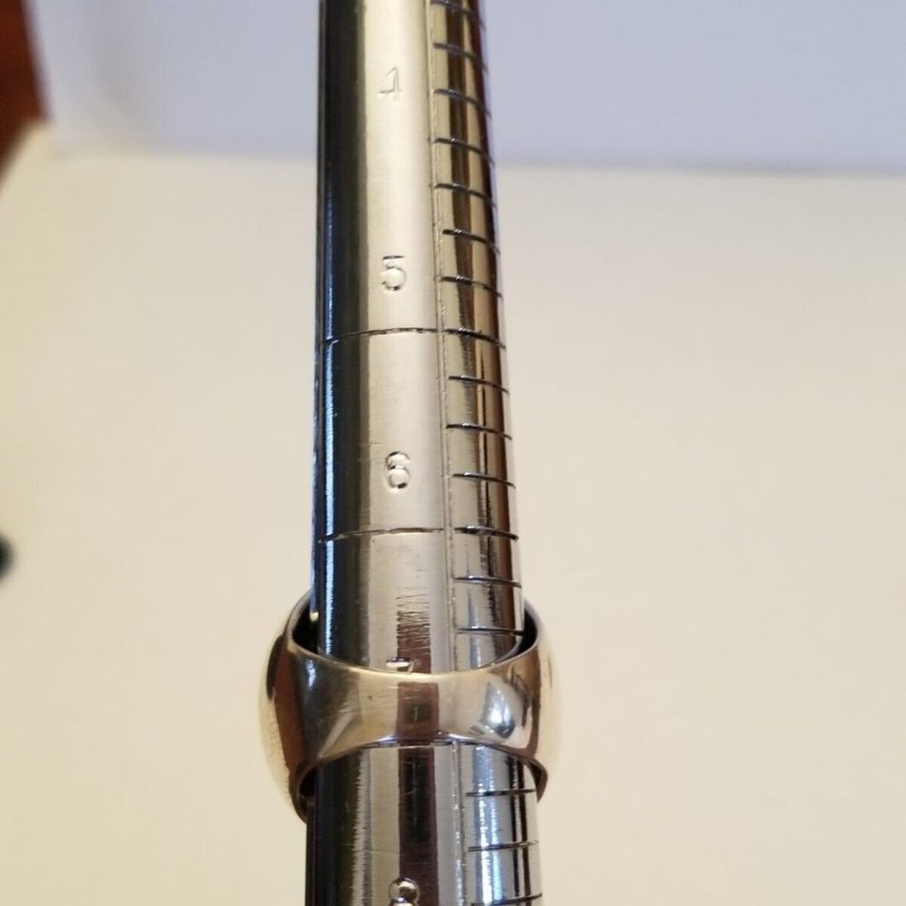 Solid 925 Sterling Silver Rounded Dome Spiral Rin… - image 6